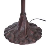 Bieye L50882 Tiffany Floor Lamp: Ravens, Full Moon, 4-Light, 65" Tall. (New)