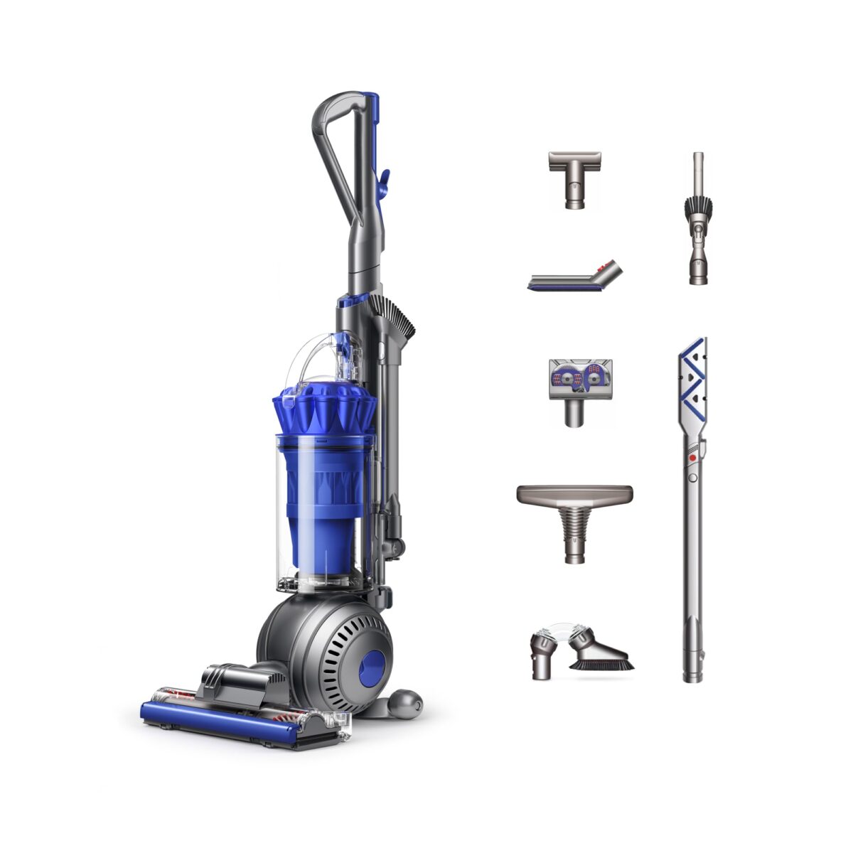 Dyson Ball Animal 2 Total Clean Upright Vacuum, Iron/Blue (New)