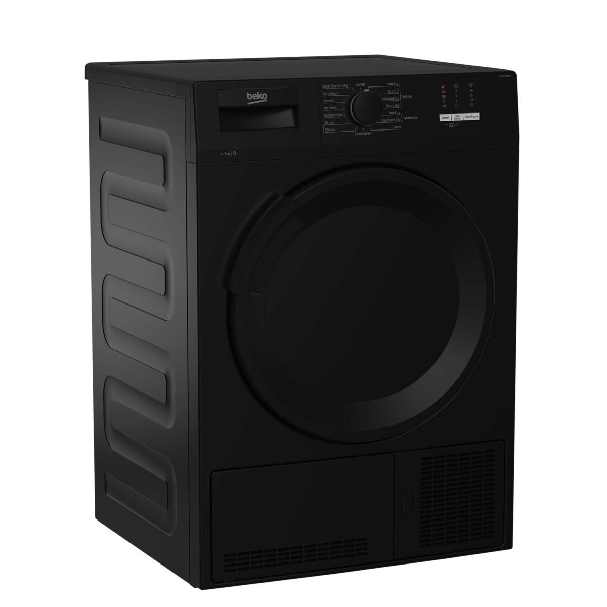 Beko 7kg Freestanding Condenser Tumble Dryer - Black (New)