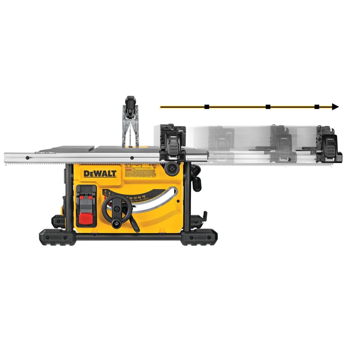 DEWALT Table Saw for Jobsites, 8-1/4 Inch, 15 Amp (DWE7485) (New)