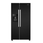 Hisense RS694N4IBF Side-by-Side Fridge Freezer, 562L, Black (New)