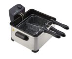 HomeTronix 2000W 5L Litre Stainless Steel Deep Fat Fryer Chip Pan View Window (New)