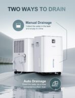 30L/Day Dehumidifier with Digital Display & 24H Timer (New)