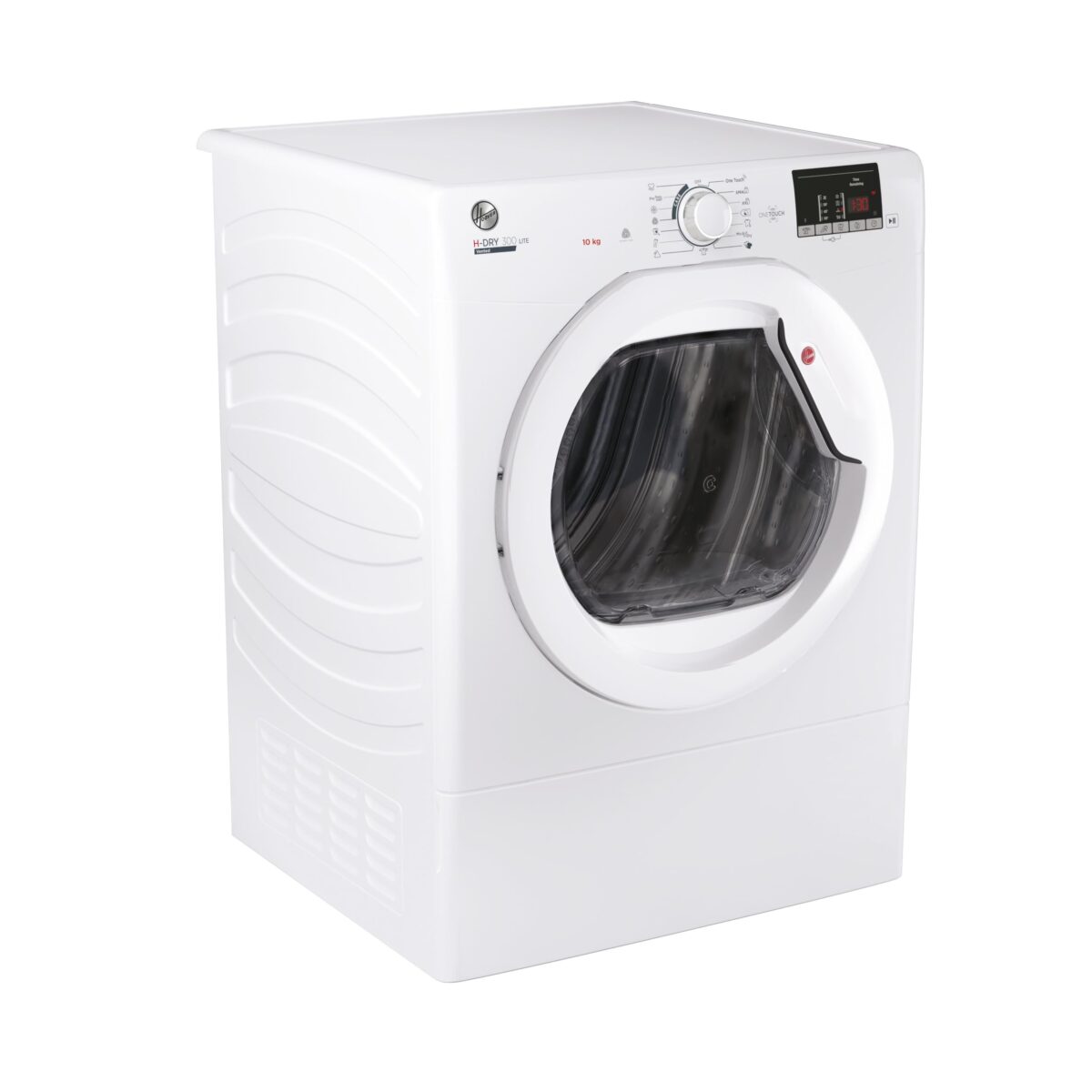 Hoover H-DRY 300 LITE HLE V10DG-80 10kg Load Vented Tumble Dryer - White - C Rated (New)