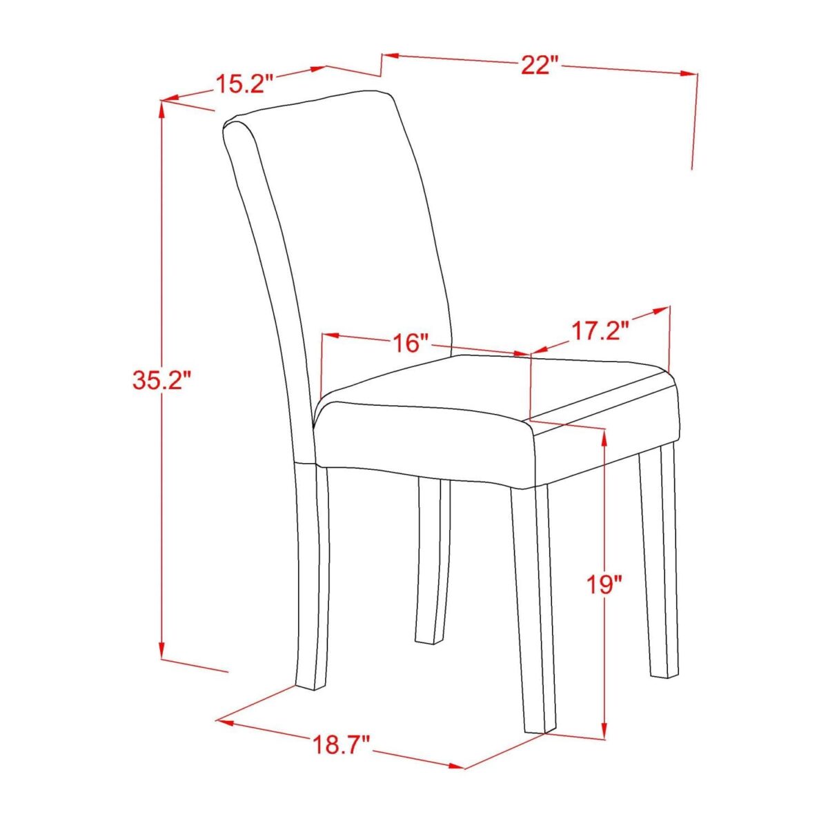 East West Furniture 5-Piece Dining Set: Round Dropleaf Table, 4 Chairs (New)