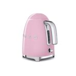 50’s Style Jug Kettle, Soft Opening, 360 Swivel Base, Anti-Slip Feet, 300W, 1.7L, Pink (New)