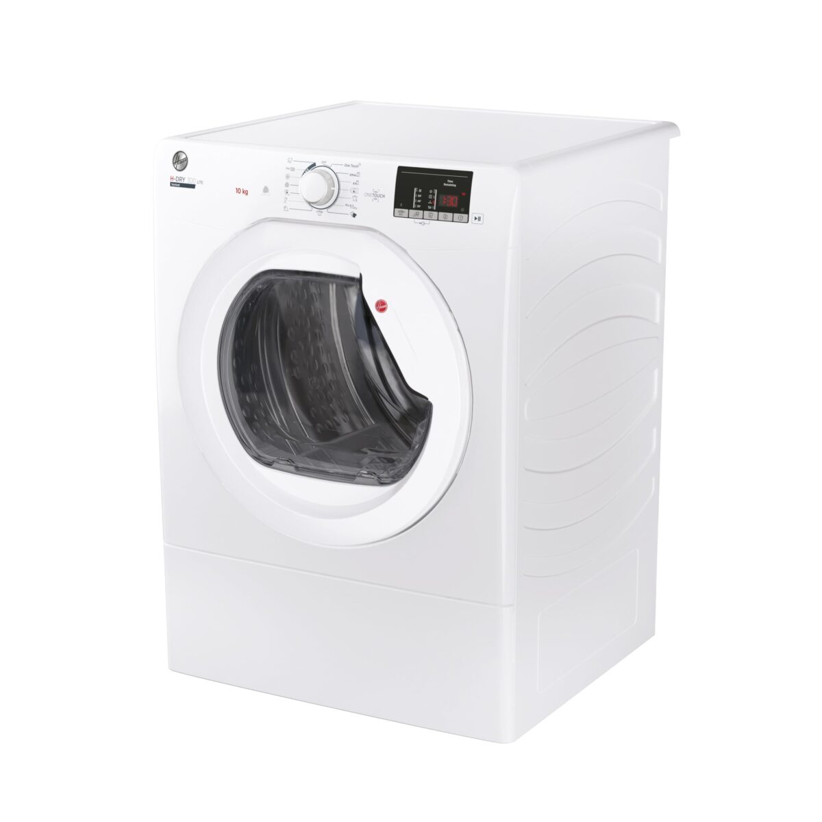 Hoover H-DRY 300 LITE HLE V10DG-80 10kg Load Vented Tumble Dryer - White - C Rated (New)