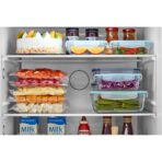 Cookology CFDF391IX 70cm French Doors Fridge Freezer, 391L, Frost Free, Inox (New)