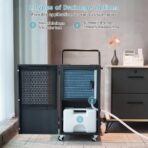 iOCHOW 70L/Day Commercial Dehumidifier: 200m², Portable, 24Hr Timer (New)