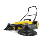 Kärcher S 6 Twin Floor Sweeper: 33.9" Width, 10 Gallon Capacity, 32,300 Sq Ft/Hour. (New)