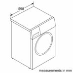 Bosch WGG24400GB Washing Machine, 9kg, A Rated, 1400rpm (New)