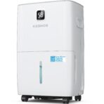 Kesnos 80-Pint Dehumidifier: 5500 Sq. Ft, Drain Hose, Auto Defrost, 1.06 Gal Tank (New)