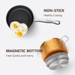 COOKSMARK 10-Piece Non-Stick Ceramic Cookware Set, Copper, Induction, Oven Safe (New)