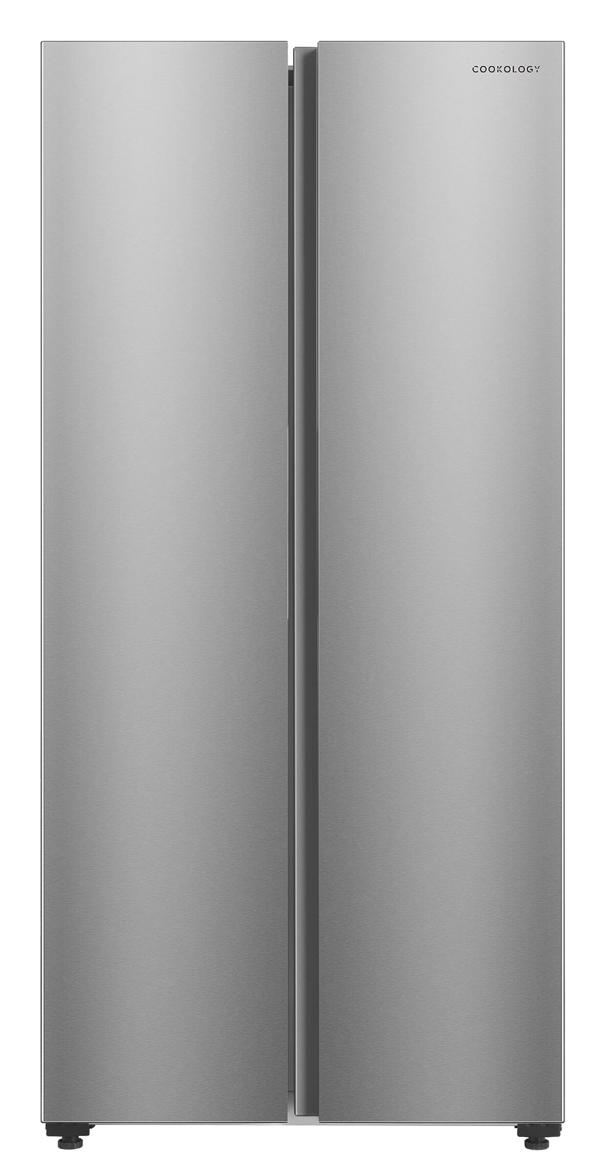 Cookology CSBS460IX 460L American Side-by-Side Fridge Freezer, Frost Free, Inox (New)