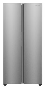 Cookology CSBS460IX 460L American Side-by-Side Fridge Freezer, Frost Free, Inox (New)