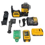 DEWALT 12V/20V MAX XR Line Laser, 3x360° Green, Battery & Charger Included (DCLE34033D1) (New)