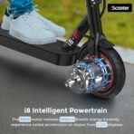 iScooter Electric Scooter: 350W, 20-30KM Range, Cruise Control, 3 Speeds (New)