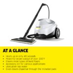 Kärcher SC3 Steam Cleaner: 40s Heat-Up, Chemical-Free, Multi-Purpose. (New)