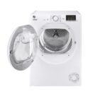 Hoover HLEC8DE H-Dry 300 8kg Condenser Tumble Dryer, Aquavision, White, Sensor dry, NFC (New)