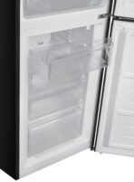 Cookology CFF2475050BK 244L Frost-Free 50/50 Fridge Freezer, Adjustable Temp, Black (New)