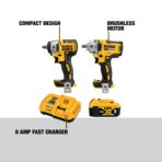 DEWALT 20V MAX Impact Wrench 2-Tool Kit w/ 5Ah Battery (New)