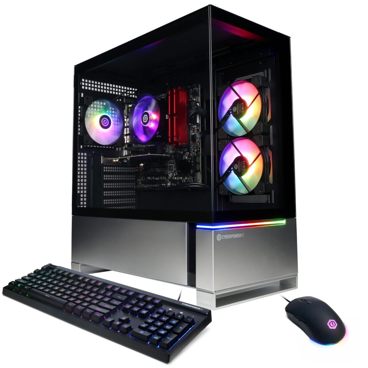 CyberPowerPC Gamer Master, AMD Ryzen 5 5500, Radeon RX 6400, 16GB RAM, 500GB SSD (New)