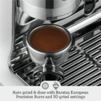 Breville Barista Touch Espresso Machine, Grinder, Auto Milk Frother, Black Truffle (New)