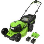 Greenworks 48V 21" Brushless Cordless Self-Propelled Lawn Mower, 2x 5.0Ah Batteries. (New)