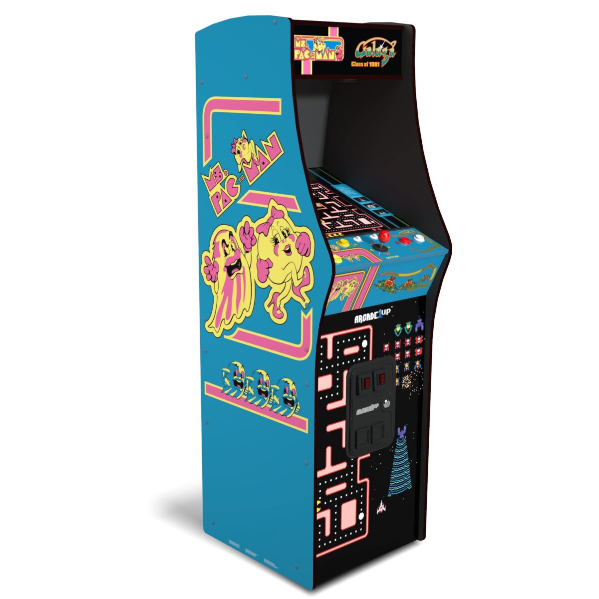 ARCADE1UP Class of 81’ Deluxe Arcade Machine for Home - 5 Feet Tall - 12 Classic Games (New)