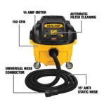 DEWALT DWV010 HEPA Dust Extractor with Automatic Filter Cleaning, 8-Gallon (New)