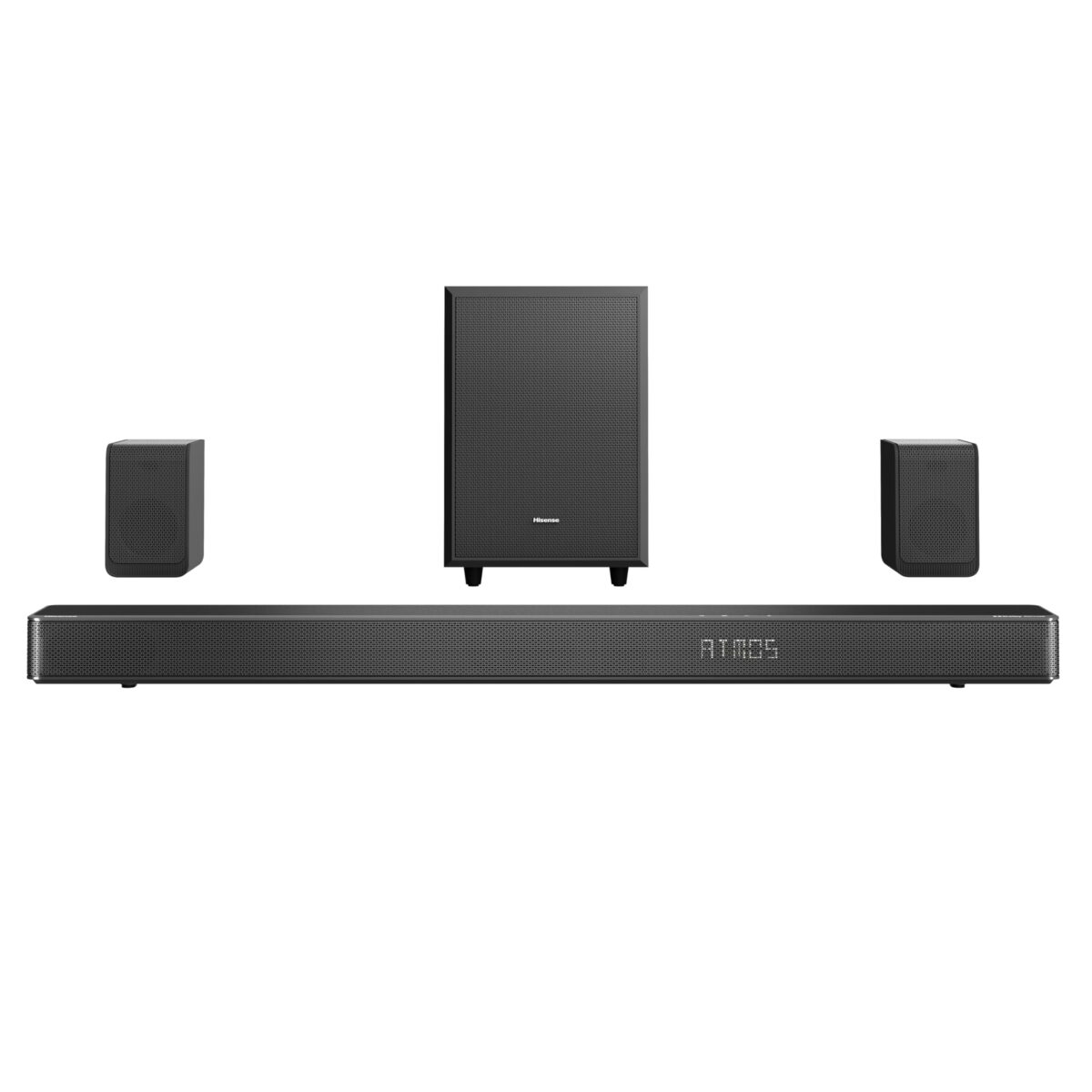 Hisense AX5125H 5.1.2Ch Sound Bar, 500W, Dolby Atmos, Bluetooth (New)