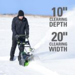 Greenworks 80V (75+ Compatible Tools) 20” Brushless Cordless Snow Blower, Tool Only (New)