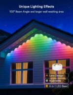 ANGELHALO 150ft Smart RGBAI Outdoor Lights, Works with Alexa (New)