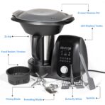 Baridi DH163 Smart Kitchen Robot: 18 Functions, App Recipes, Self-Clean. (New)