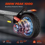 iScooter iX3/iX4 Electric Scooter: 40-45KM Range, 10" Tires, 4 Shock Absorbers (New)