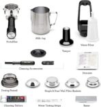 Breville Barista Touch Espresso Machine, Grinder, Auto Milk Frother, Black Truffle (New)