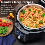 Instant Pot Duo Crisp: 7-in-1 Multi-Cooker, Air Fryer, 1500W, Accessories. (New)