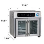 Emeril Lagasse 26QT Air Fryer Toaster Oven: French Doors, Stainless Steel (New)