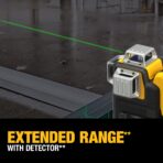 DEWALT 12V MAX Green Line Laser, 360° 3-Way, Cordless, Rechargeable (DW089LG) (New)