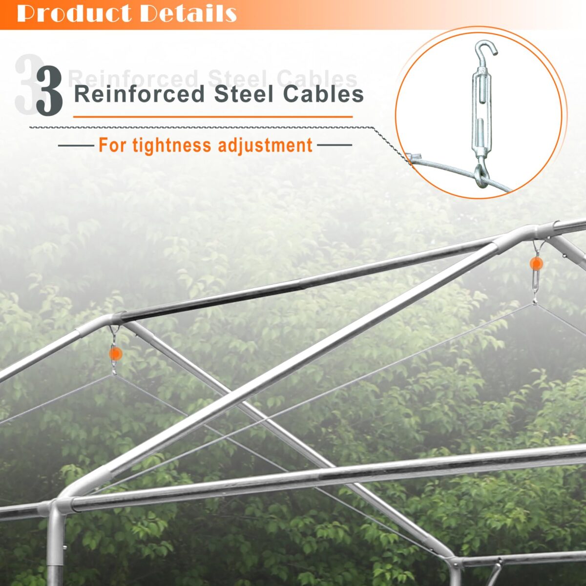 Carport Canopy 10x20 ft, Heavy Duty, Portable Garage, Removable Sidewalls (New)