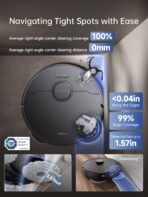 Dreame X40 Ultra Robot Vacuum: 12,000Pa Suction, Mop & Auto-Empty (New)