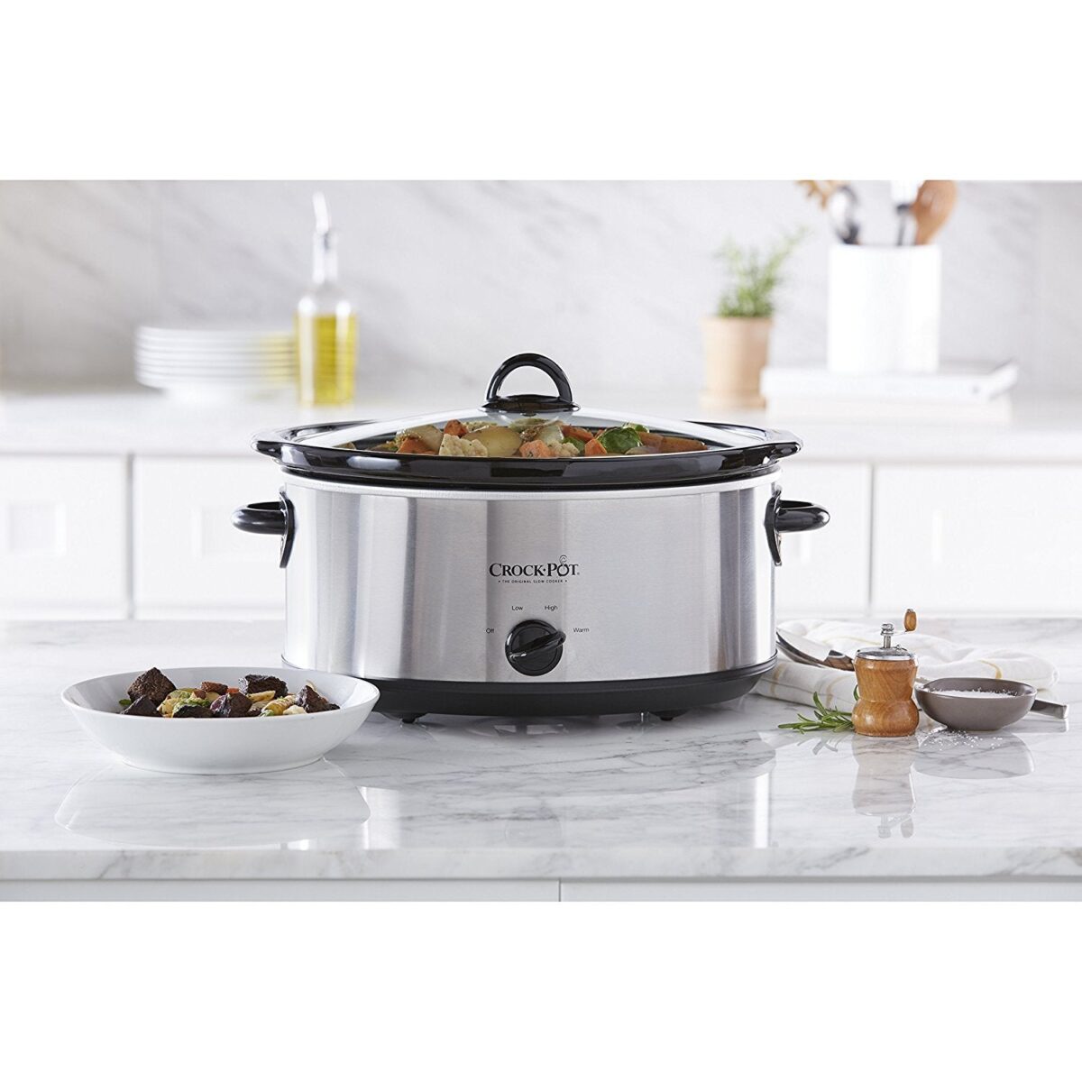 Crock-Pot 7 Quart Oval Manual Slow Cooker (New)