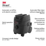 3M Xtract Portable Dust Extractor 9 Gallon with HEPA Filter (New)