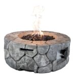 Bluegrass Edinburgh 40K BTU Propane FirePit Table, 28x9 (New)