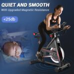 DMASUN Exercise Bike, Magnetic, LCD Display, 350LB Capacity (New)