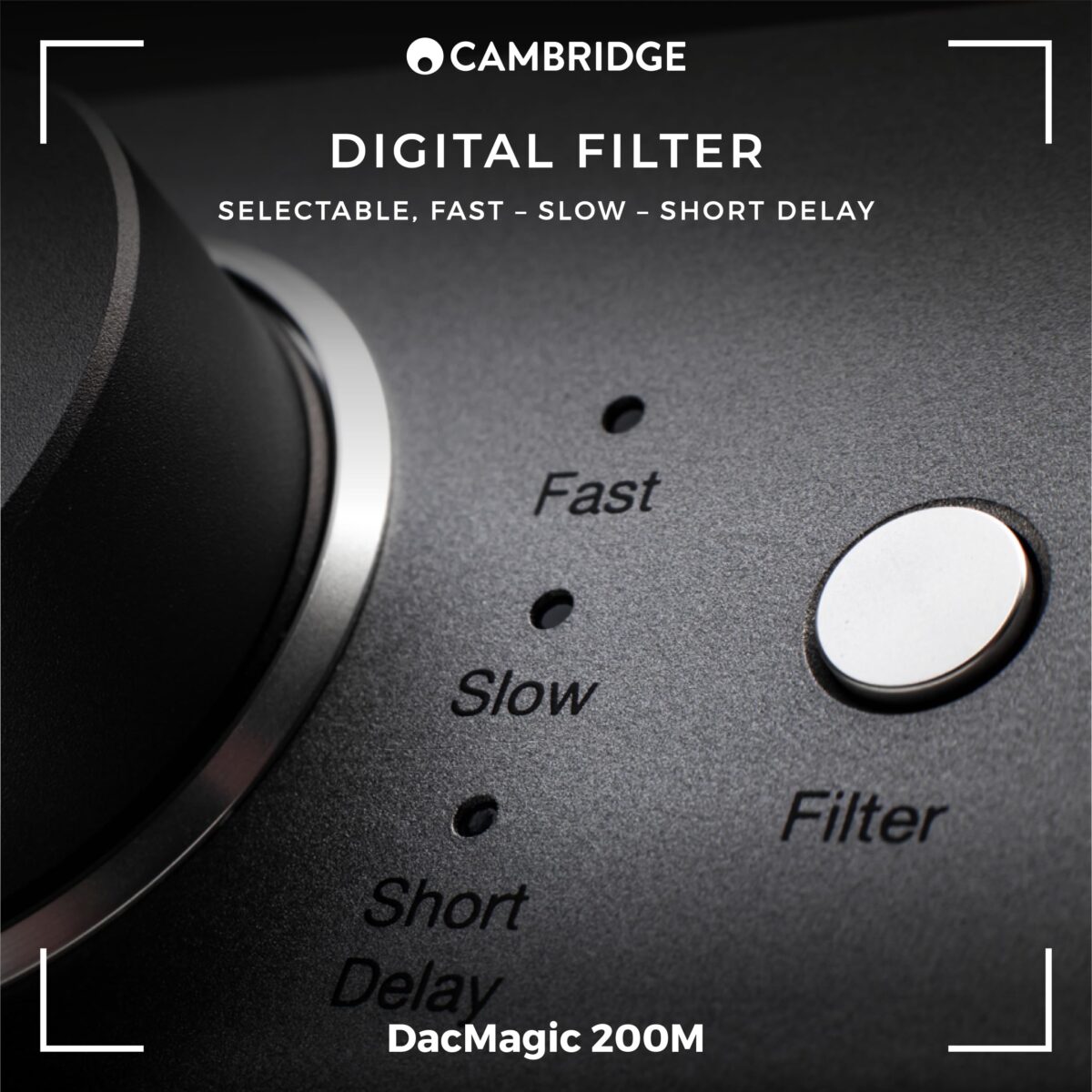 Cambridge Audio DacMagic 200M, MQA DAC & Headphone Amp, Bluetooth, Lunar Grey (New)