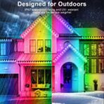 FBZ 300FT Outdoor RGB Lights: IP67 Waterproof, Smart App, Music Sync (New)