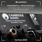 Cambridge Audio DacMagic 200M, MQA DAC & Headphone Amp, Bluetooth, Lunar Grey (New)