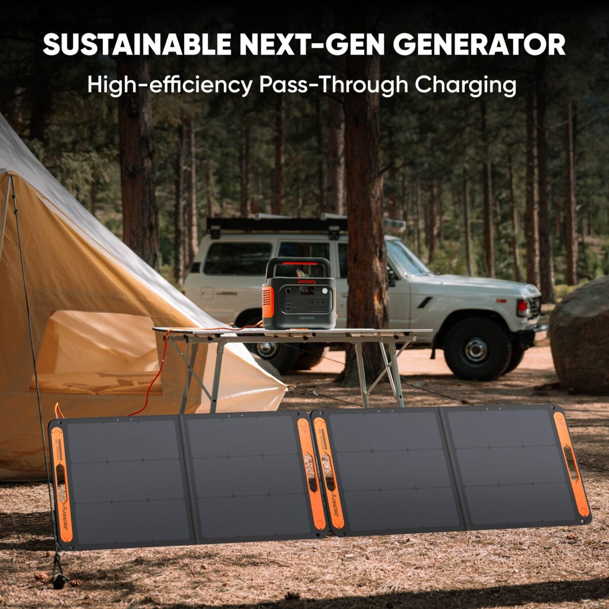 Jackery Explorer 1000 v2: 1070Wh, 1500W AC, Fast Charge, Solar Generator (New)