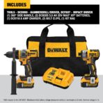 DEWALT FLEXVOLT 20V MAX Combo Kit w/ Hammer Drill & Impact (New)